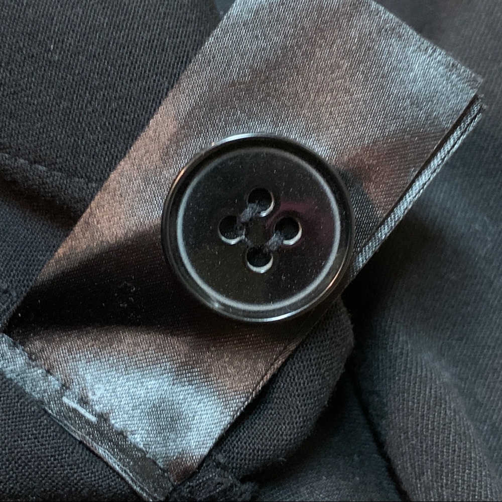 Black Single Button Blazer - image 4